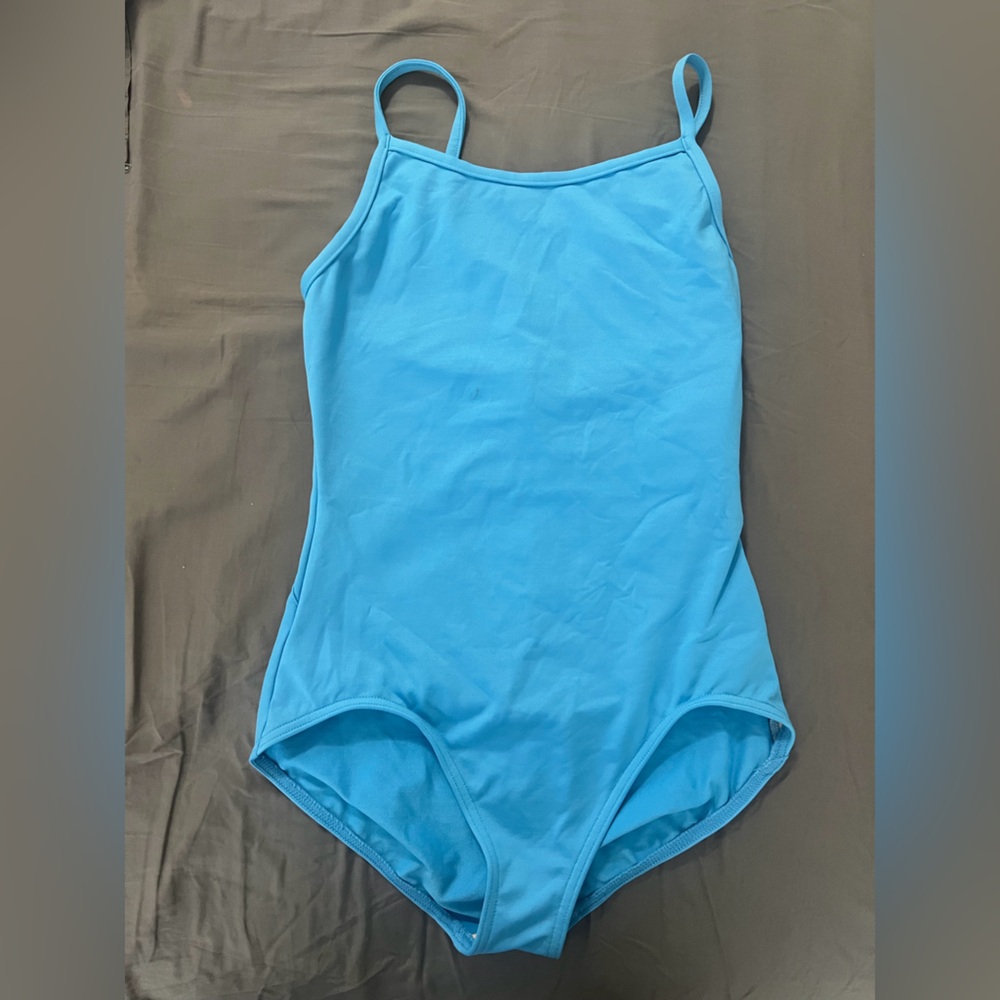 Capezio Blue ballet Leotard, barely worn, excellent condition!!